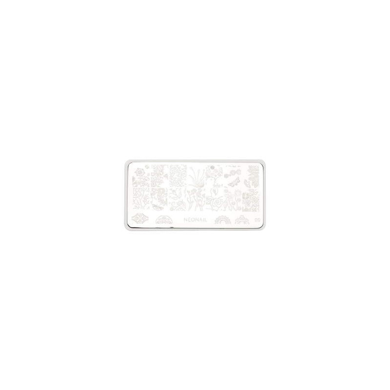 STAMPING - Stencil per nail art 09